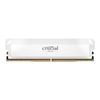 Crucial Pro 16GB (1x16GB) DDR5-6400 UDIMM Memory - White [CP16G64C38U5W]