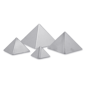 Matfer Bourgeat Stainless Steel Mould Pyramid - 120mm