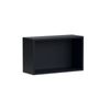 Kaboodle 200-299mm Midnight Plum Customisable Shallow Slimline Open Shelf