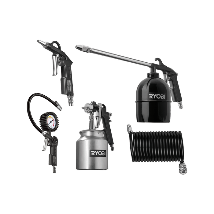 Ryobi AIRWAVE Piece Air Tool Kit Bunnings New Zealand