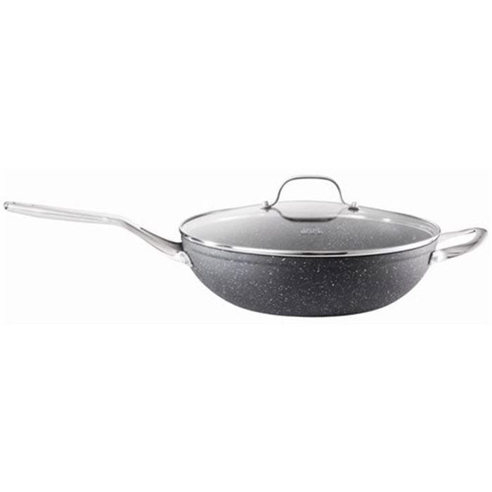 Rock Wok With Lid 30cm Baccarat