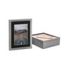 Nicola Spring Photo Frames with 5" x 7" Mount - 8" x 10" - Grey - Pack of 5