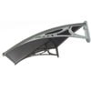 Altamonte Atlanta 1200 x 700mm Tinted Fluted Canopy with Plastic Bracket