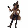 Hay Grrl Scarecrow Horror Wizard of Oz Story Book Week Child Girls Costume XL