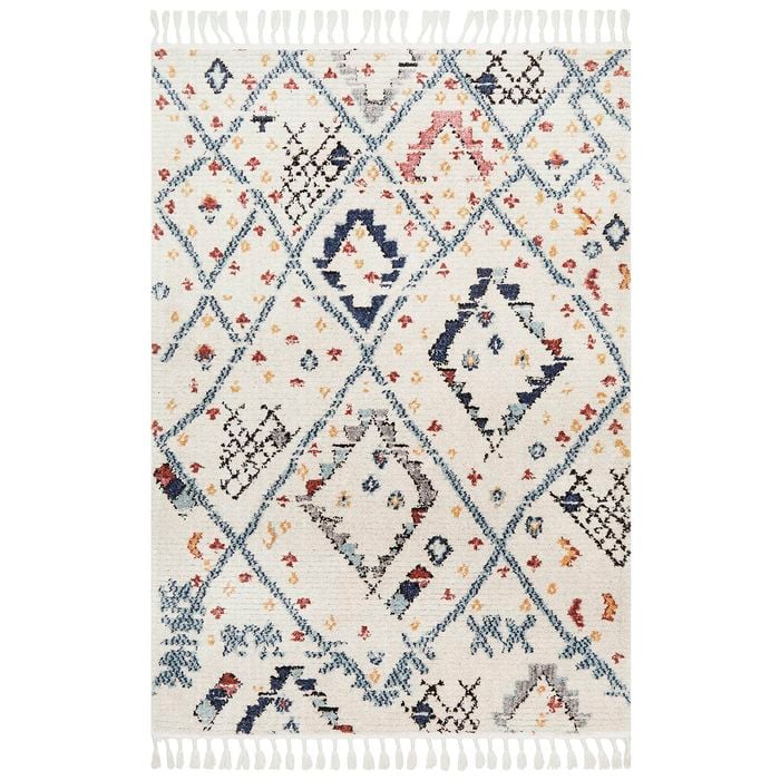Moroccan 111 White 340X240Cm Rug