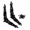 Gartner Black Ornamental Strap Hinge