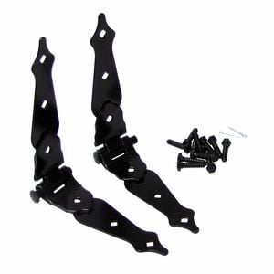 Gartner Black Ornamental Strap Hinge