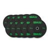 Smai Hd Bumper Plates Set - 5 Pairs Of 10kg (100kg) - Black