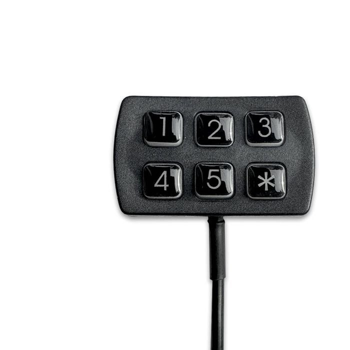 Elinz Car Keypad Engine Immobiliser Vehicle Security Anti-Theft Device PIN Immobilisation System 12V