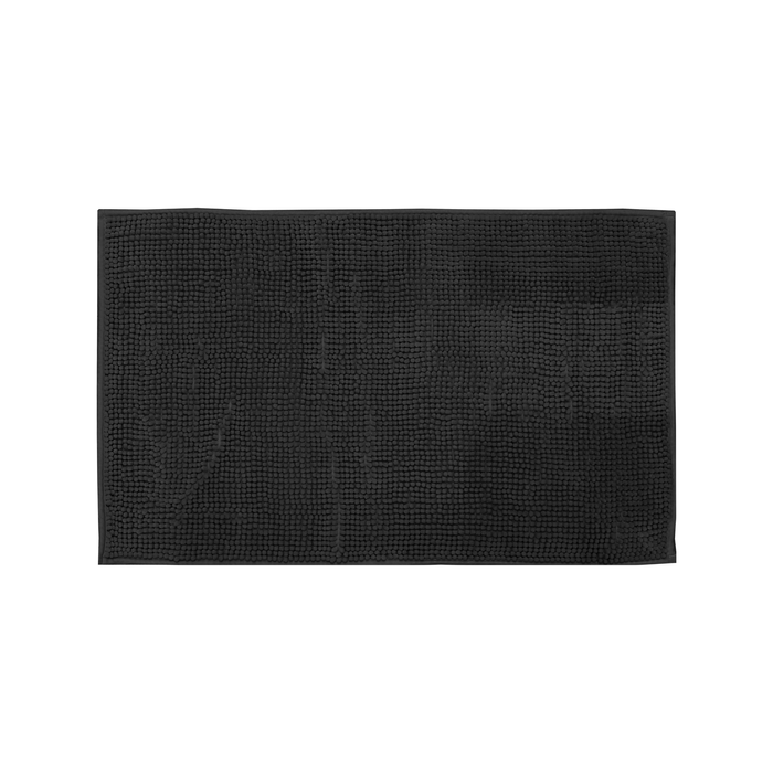 Softouch 50 x 80cm Black Duke Bathmat