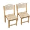 Rubberwood Stacking Chairs