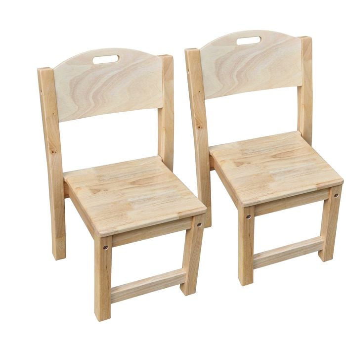 Rubberwood Stacking Chairs