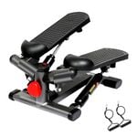 Centra Portable Mini Fitness  Stepper with Resistance Bands