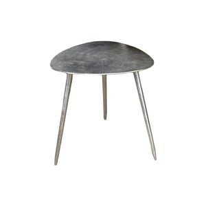 Ssh Collection Revival 41cm Wide Side Table - Nickel