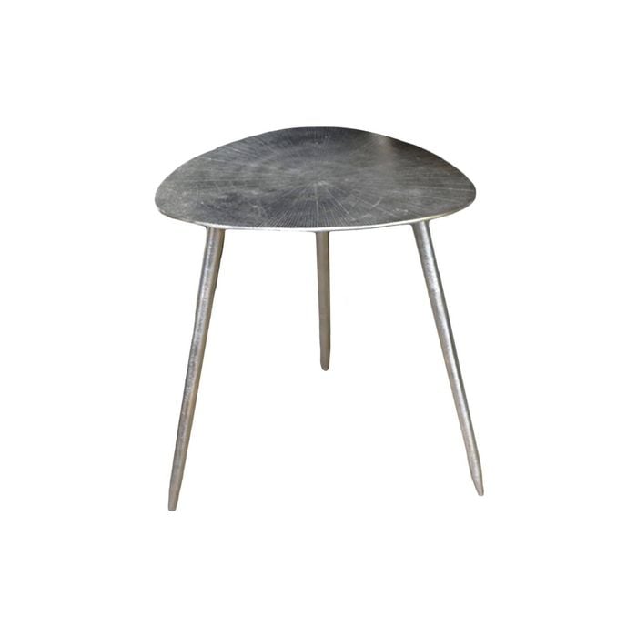 Ssh Collection Revival 41cm Wide Side Table - Nickel