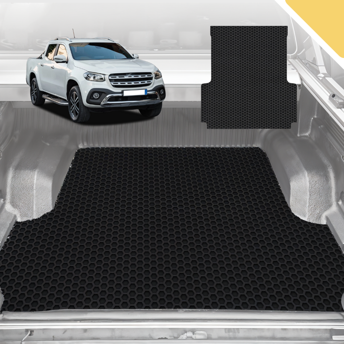 Outback GT 6D Pro Ute Tub Mat for Mercedes-Benz X-Class Ute 2017-2021 (with Spray on Liner or no Liner)  - Black