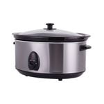 Maxim Kitchen Pro 6L 320W Stainless Steel Slow Cooker