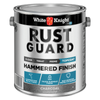 White Knight Rust Guard Gloss Charcoal Hammered Finish Paint - 4L