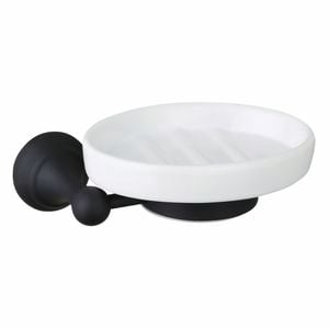 Mondella Matte Black Maestro Soap Dish