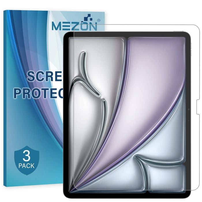 3 Pack MEZON Apple iPad Air 13" (2024) M2 Anti-Glare Matte Film Screen Protectors