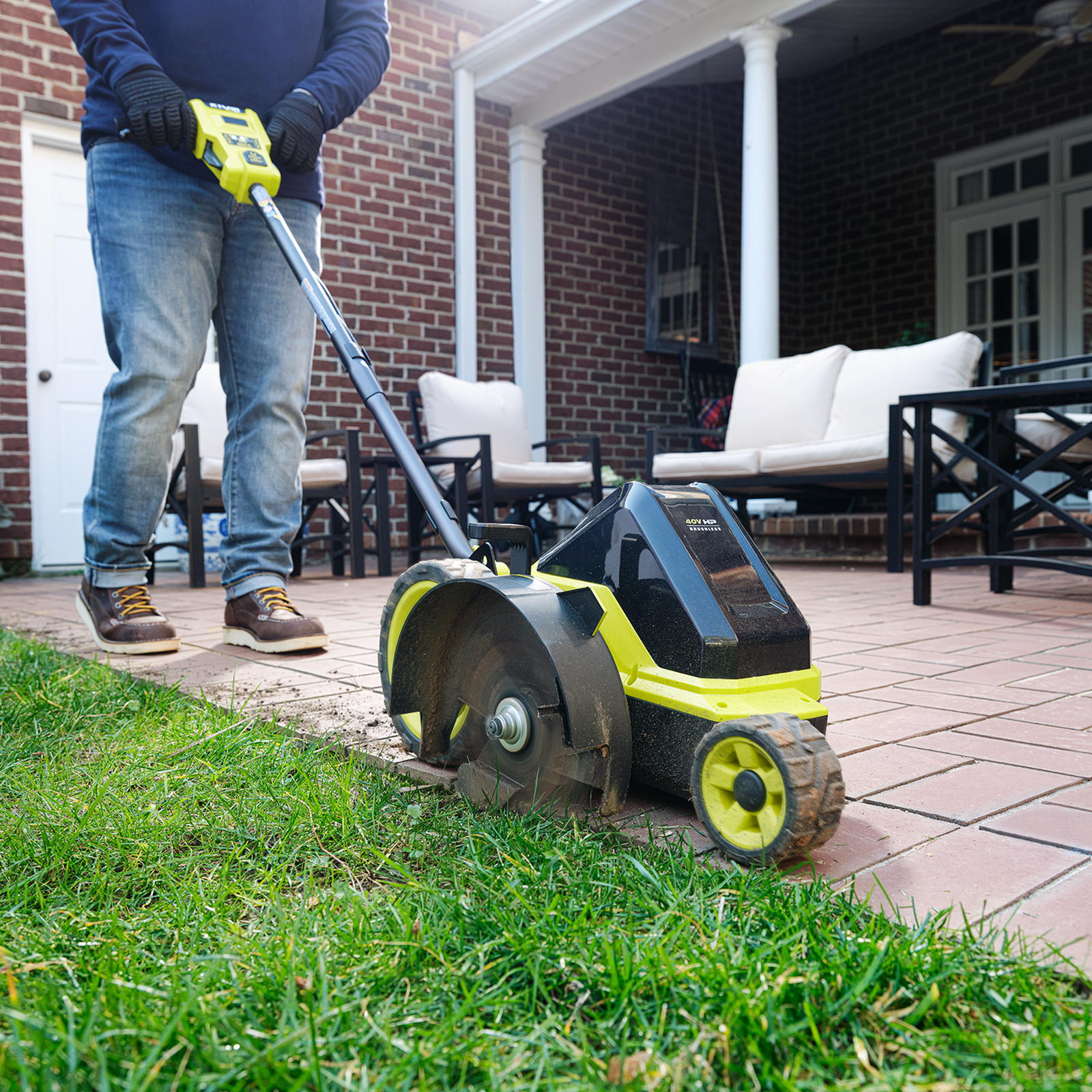 Lawn Edger Ryobi Garden Tools Bunnings Lawn Outlet Ryobi Bunnings