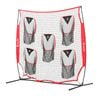 Everfit 1.8m Football Training Net 5 Target Portable Soccer Goal Nets Rebounder