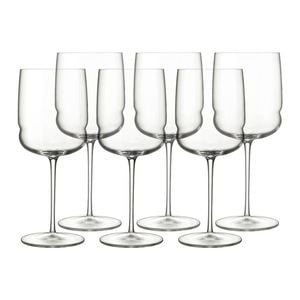 Luigi Bormioli Grandioso Set Of 6 Cabernet Merlot Glasses 660ml