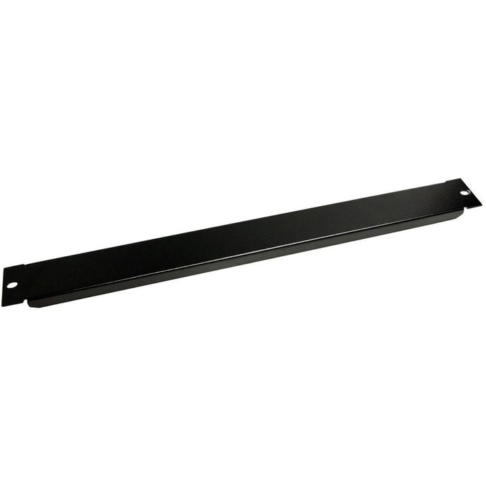 StarTech.com Blanking Panel - SPCC - Black Powder Coat - 1U Rack Height - 1 Pack - 22.9 mm Height - 55.9 mm Width