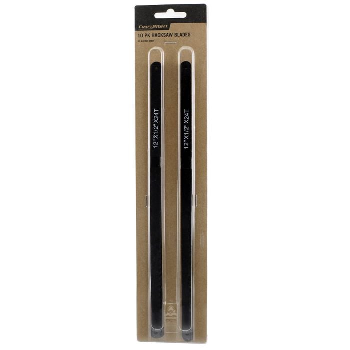 Craftright 10 Piece Hacksaw Blade Set