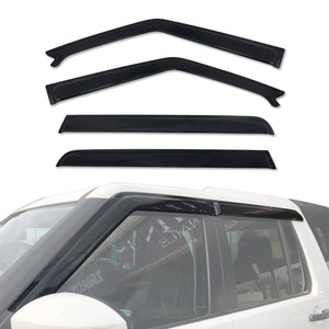 AUSGO Luxury Weather Shields for Land Rover Discovery 3 4 2004-2016 Weathershields Window Visors Wind Deflectors