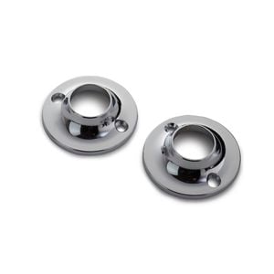 Sandleford 19mm Chrome Round Flange - 2 Pack