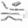 Ignite Exhausts Turbo Back For Mitsubishi Ml Triton 3.2l 3" Cat & Muffler Raw Aluminised Steel