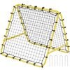 VEVOR  Soccer Rebounder Net Black and Yellow Kick-Back Portable Football Training Gift