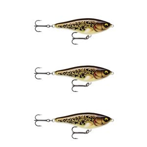 3x Rapala 12cm Twitchin' Rap Slow Sink Glidebait Fishing Lures -Artistic Burbot