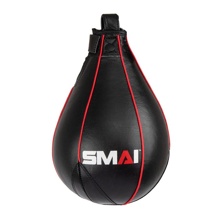 Smai Boxing Speedball - Black Leather - Medium