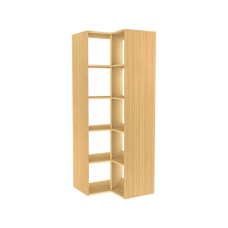 Lugna 1776 x 682 x 390mm Sand 5 x 2 Cube Corner Unit