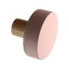 Adoored 38mm Rose Pink Round Cabinet Knob - 4 Pack