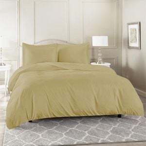 Luxor King Linen Color 1000TC 100% Cotton Quilt Doona Duvet Cover Pillowcase Set