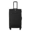 Tosca Luna Lite Soft Case Travelling Luggage Suitcase Large 77x45x30cm BLK/GRY