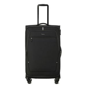 Tosca Luna Lite Soft Case Travelling Luggage Suitcase Large 77x45x30cm BLK/GRY