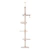 i.Pet 290cm Cat Tree Kitten Beige