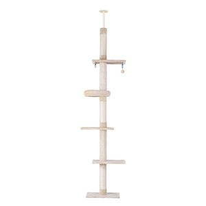 i.Pet 290cm Cat Tree Kitten Beige