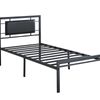 Dakota Metal Bed Frame - Single