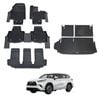 AUSGO Double-Layer Floor Mats & Boot Liner Set for Toyota Kluger 2021-Onwards Car Floor Liners Cargo Mat