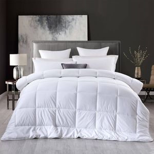 Royal Comfort Deluxe Eco-Silk Touch Quilt 100% Microfibre White Queen
