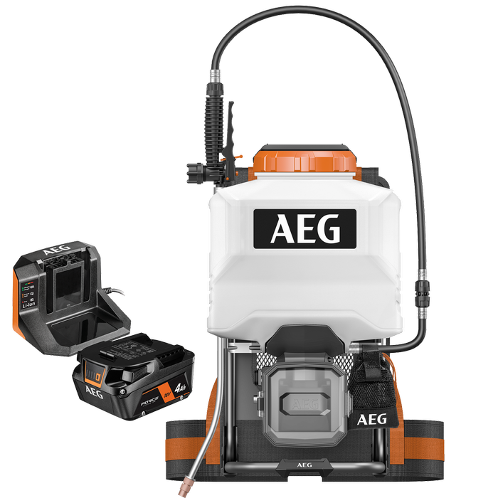 AEG 18V 15L Backpack Sprayer 4.0Ah Kit