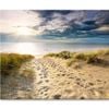 Sand Path to North Sea Beach   Print 100% Australian Made 90 x 60cm  (Stretched)