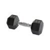York Hex Dumbbell 9KG Black Single