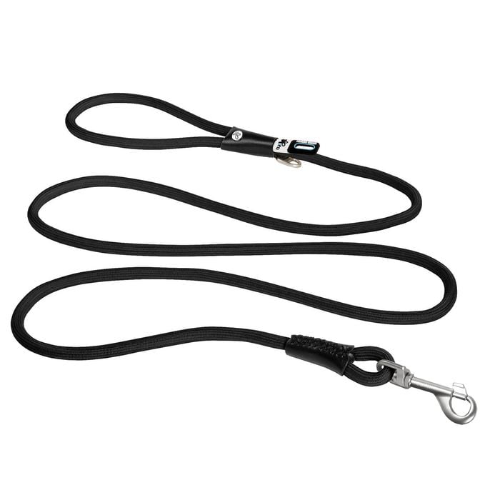 Curli 180 x 1 cm Black Large Dog Stretch Comfort Leash