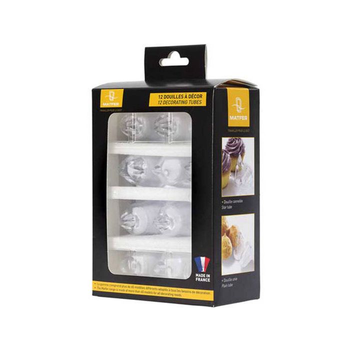 Matfer Bourgeat Polycarbonate Tubes - Set of 12